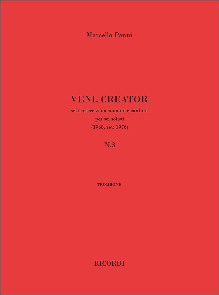 Veni, Creator n. 3